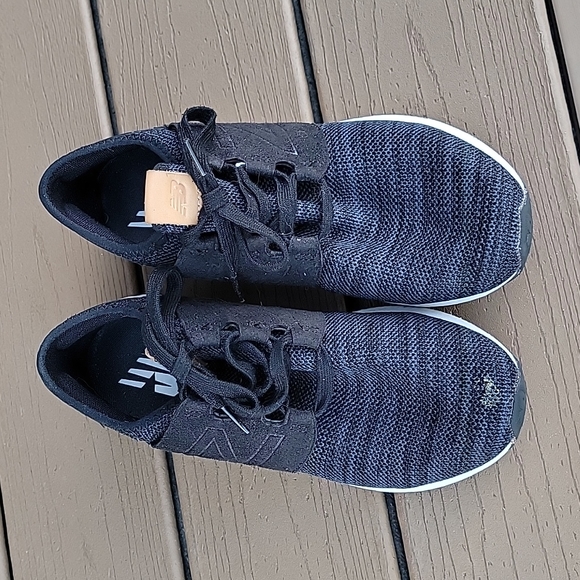 New Balance Men's Fresh Foam Cruz V2 Blue/Black Running Sneak Size 8.5 - Picture 1 of 9